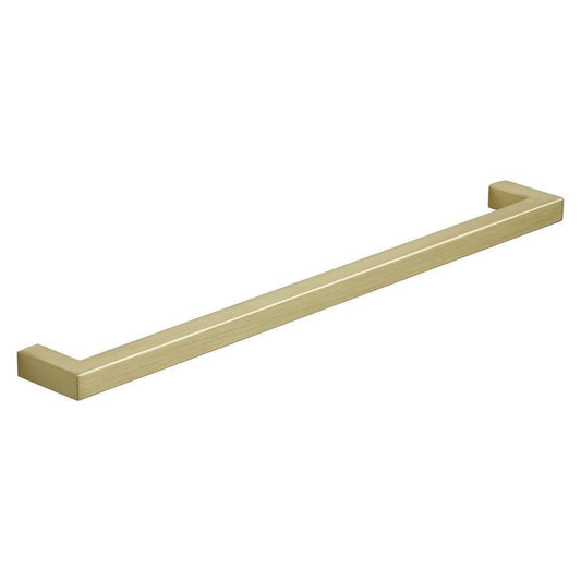 Howdens Metric Handle 233mm 330mm Cup and Round Knob Brushed Brass Effect