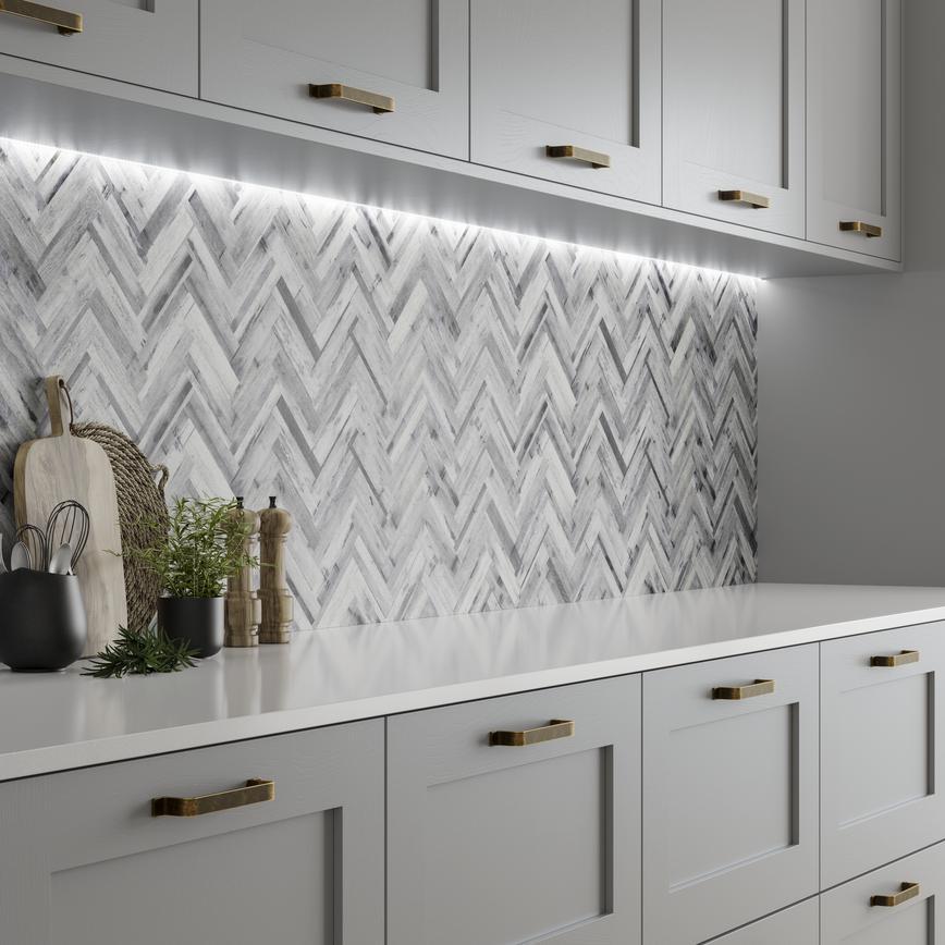 Howdens Belfry Handle 164mm & Round Knob Antique Brass Effect