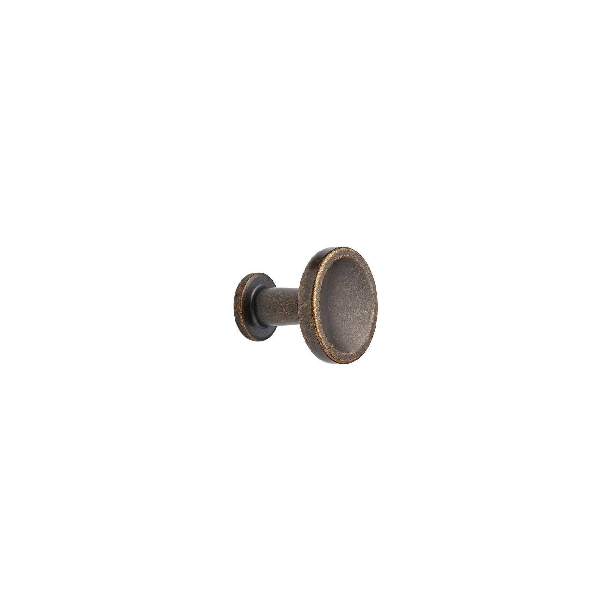 Furnipart Chateau Handle 128mm, Round Knob & T-Knob Antique Brown