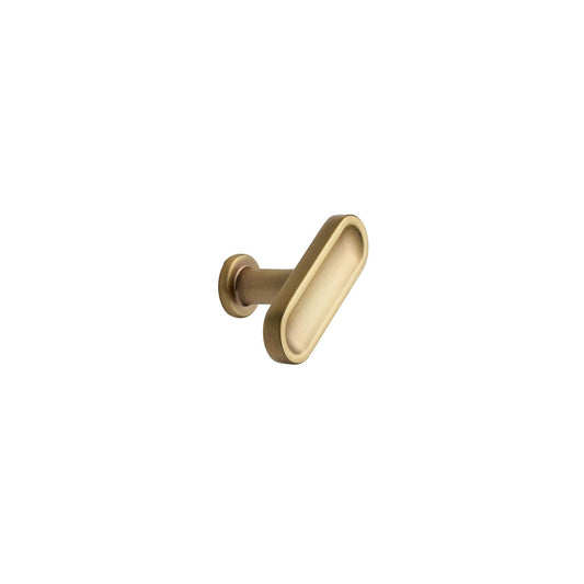Furnipart Chateau Handle 128mm, Round Knob & T-Knob Dark Brushed Gold