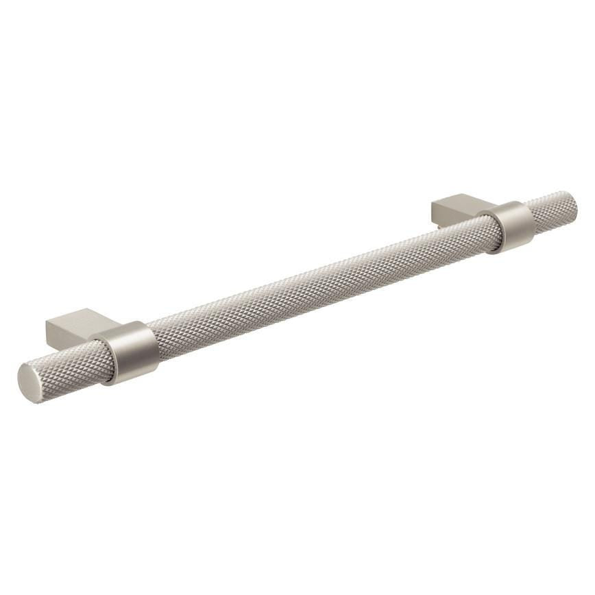 Howdens Knurled Brushed Nickel Effect Handles 225mm 705mm T-Knob Round Knob
