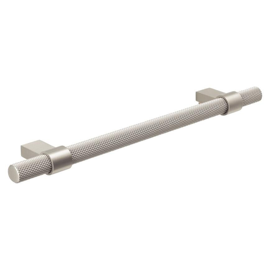Howdens Knurled Brushed Nickel Effect Handles 225mm 705mm T-Knob Round Knob