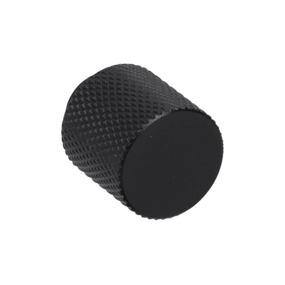 Howdens Knurled Brushed Black Handles 225mm 705mm T-Knob Round Knob