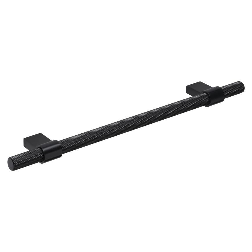 Howdens Knurled Brushed Black Handles 225mm 705mm T-Knob Round Knob