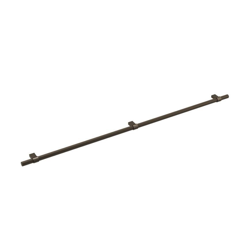 Howdens Knurled Brushed Bronze Handles 225mm 705mm T-Knob Round Knob