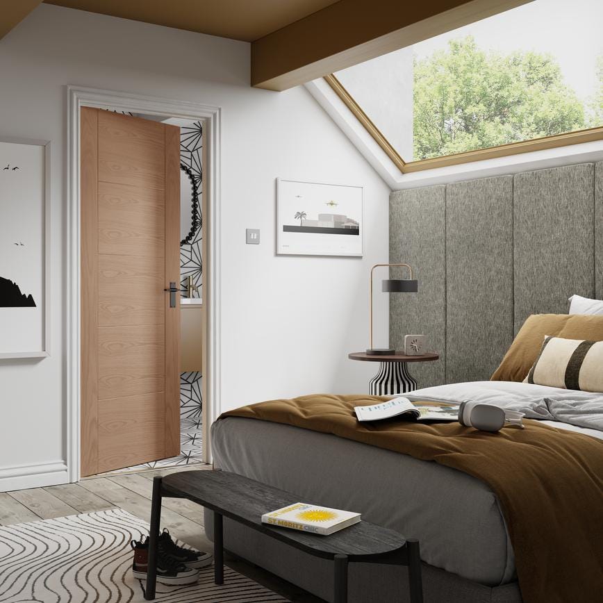 Howdens Fuller and Forge Munch Matt Black Lever on Slim Backplate Latch Door Handle Pair Howdens