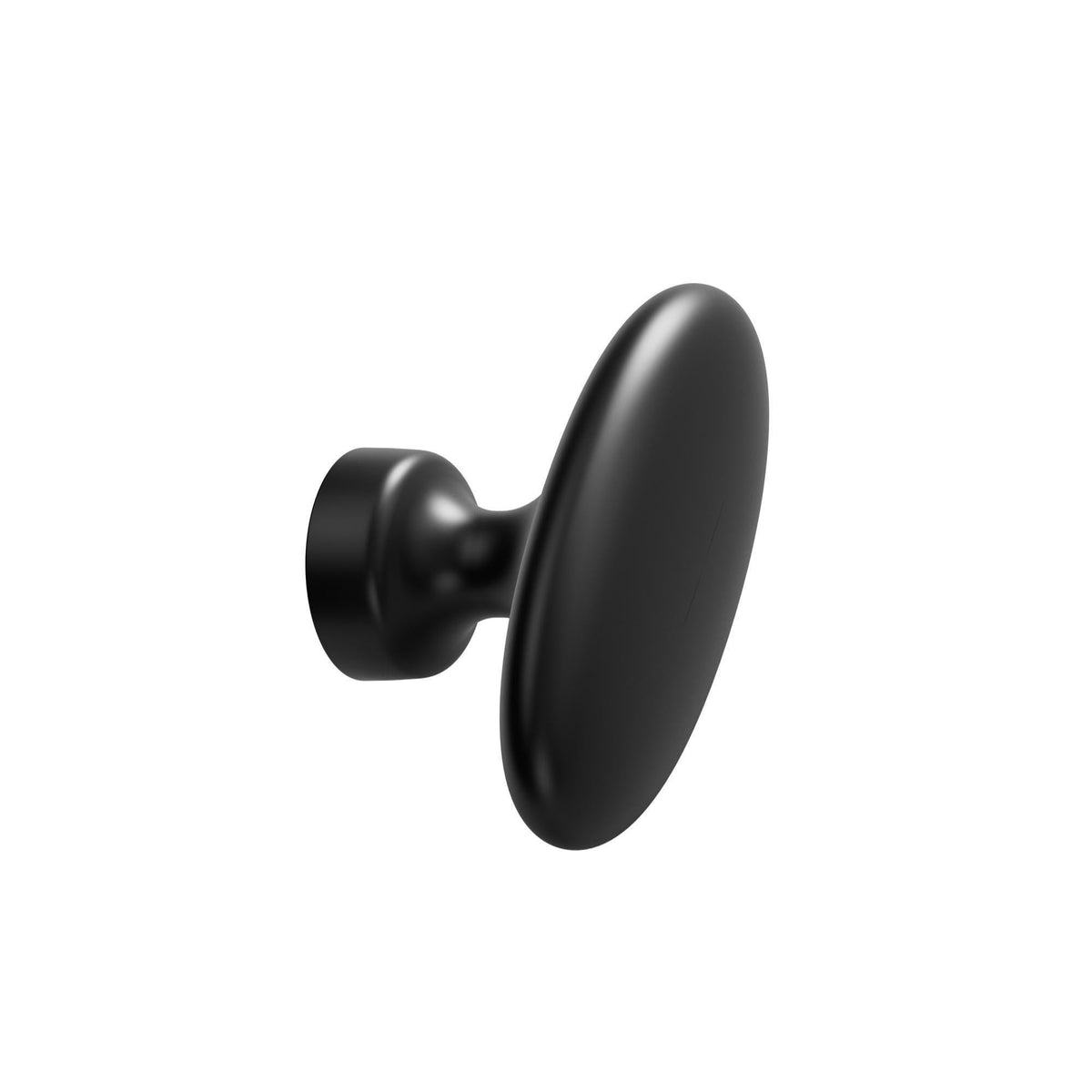 Furnipart Baron Cup 64mm, T Knob & Round Knob Matt Black