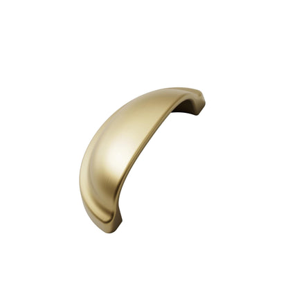 Furnipart Baron Cup 64mm, T Knob & Round Knob Dark Brushed Gold