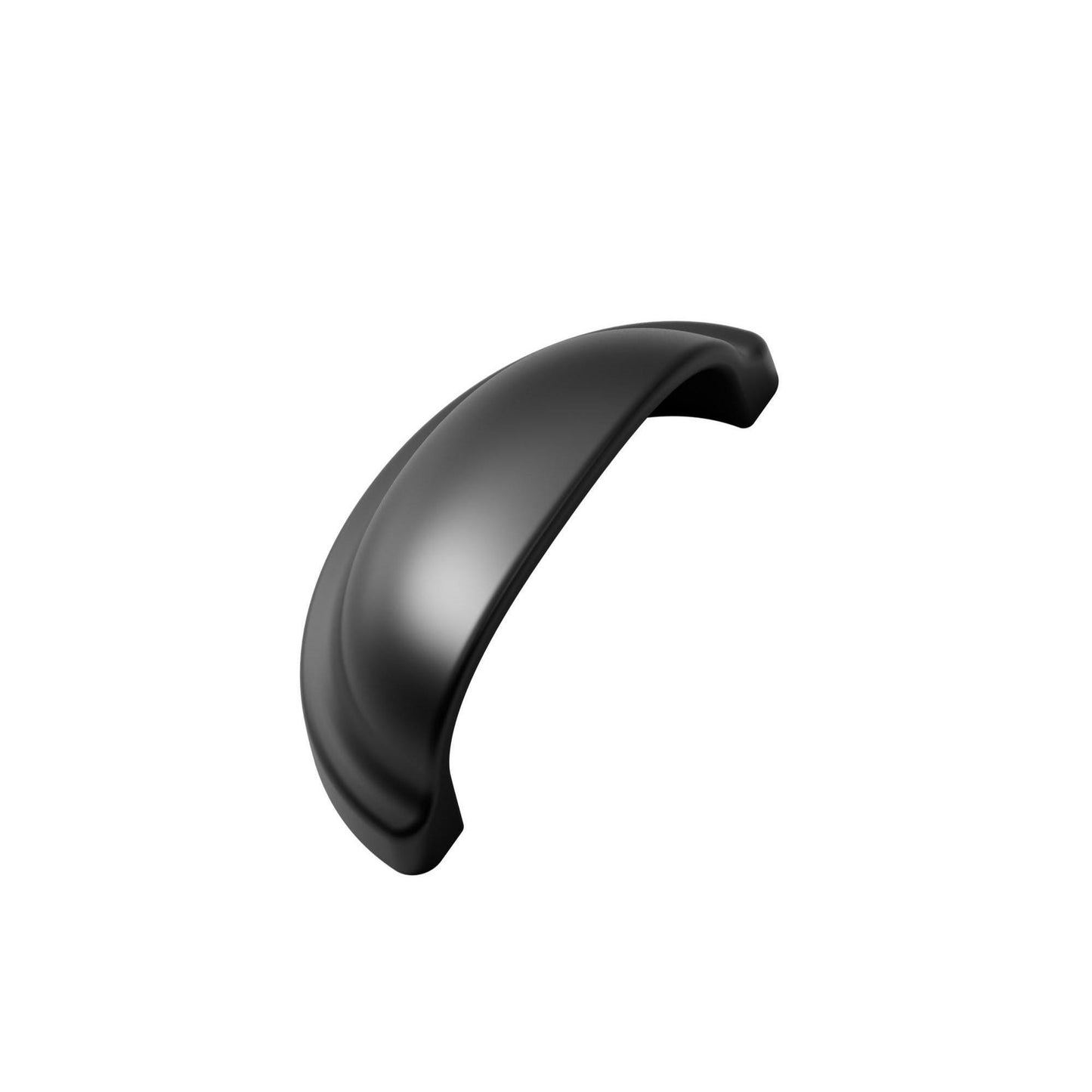 Furnipart Baron Cup 64mm, T Knob & Round Knob Matt Black