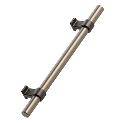 Furnipart Bond Handles & T-Knob Antique Brown Fine Brushed Brass 160mm 320mm T-Knob
