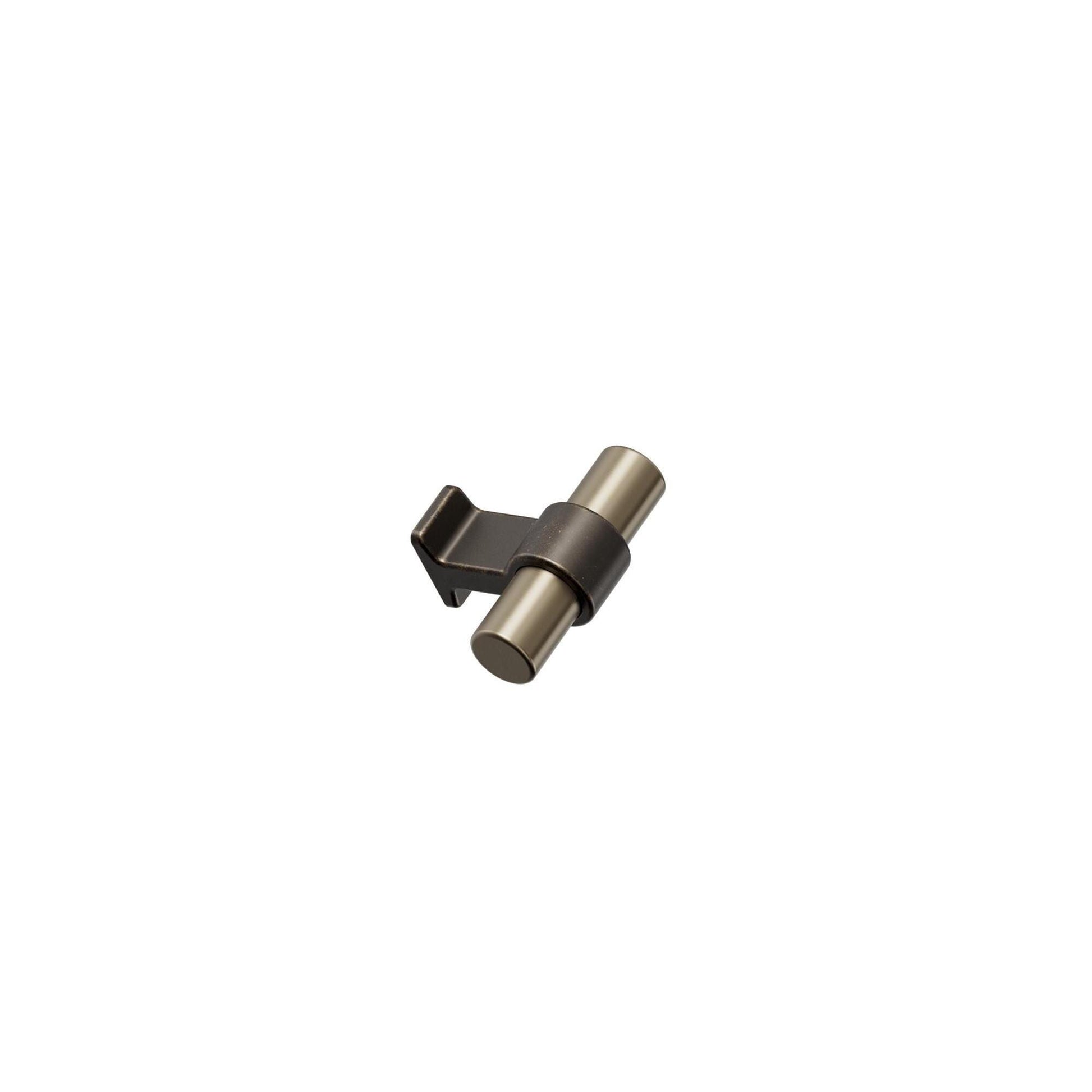 Furnipart Bond Handles & T-Knob Antique Brown Fine Brushed Brass 160mm 320mm T-Knob