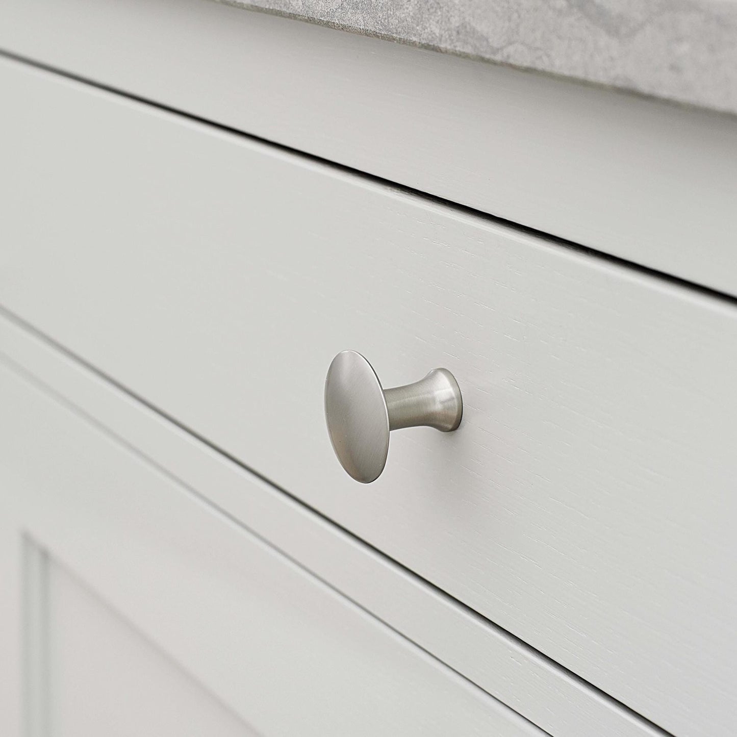 Furnipart Castle Knob Antique Grey Antique Brown Brushed Gold & Inox