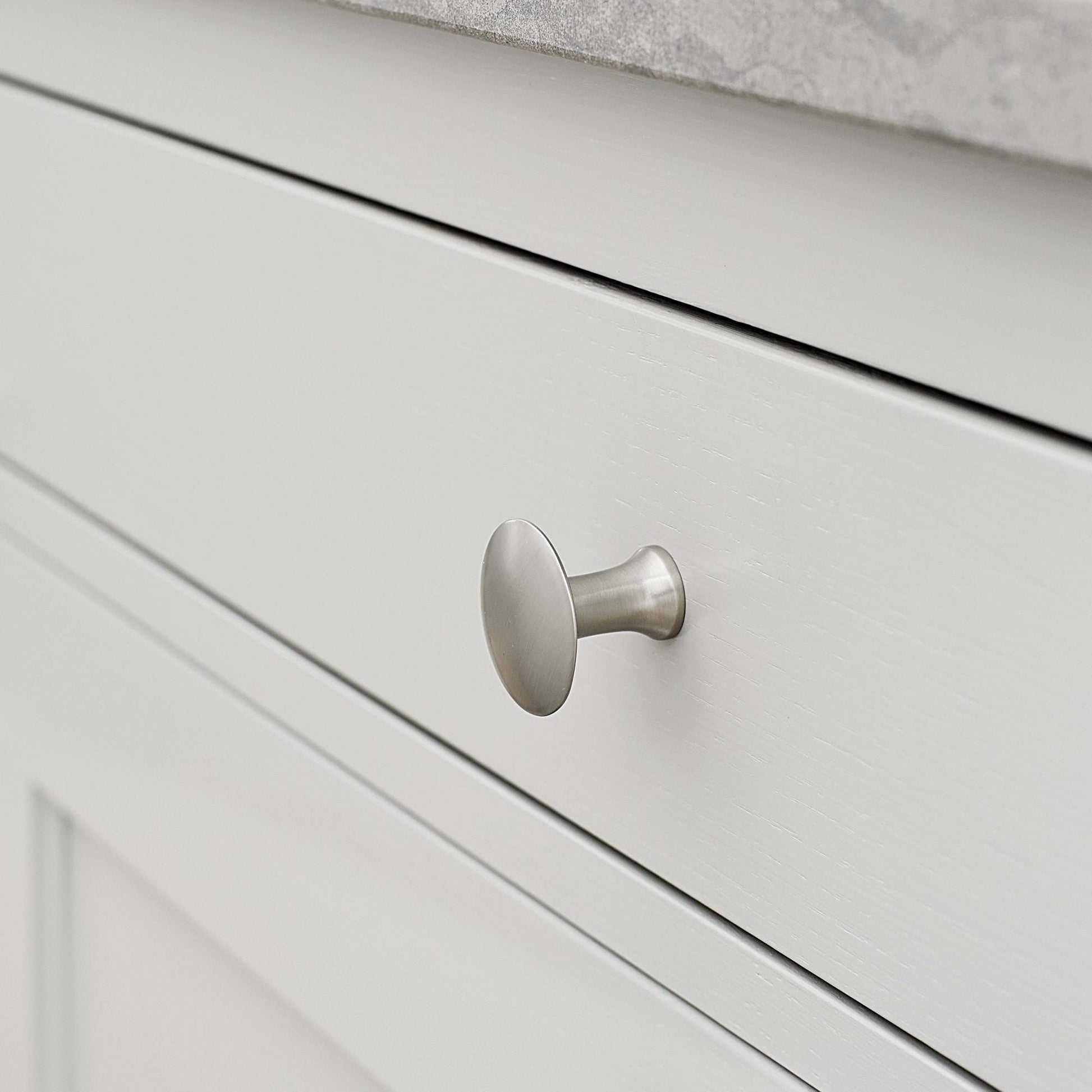 Furnipart Castle Knob Antique Grey Antique Brown Brushed Gold & Inox