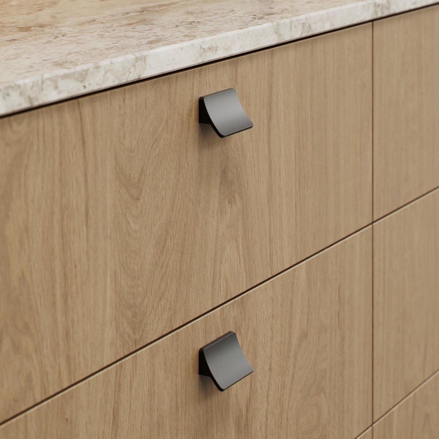 Furnipart Ciel Handle Matt Black 50mm 200mm & 600mm