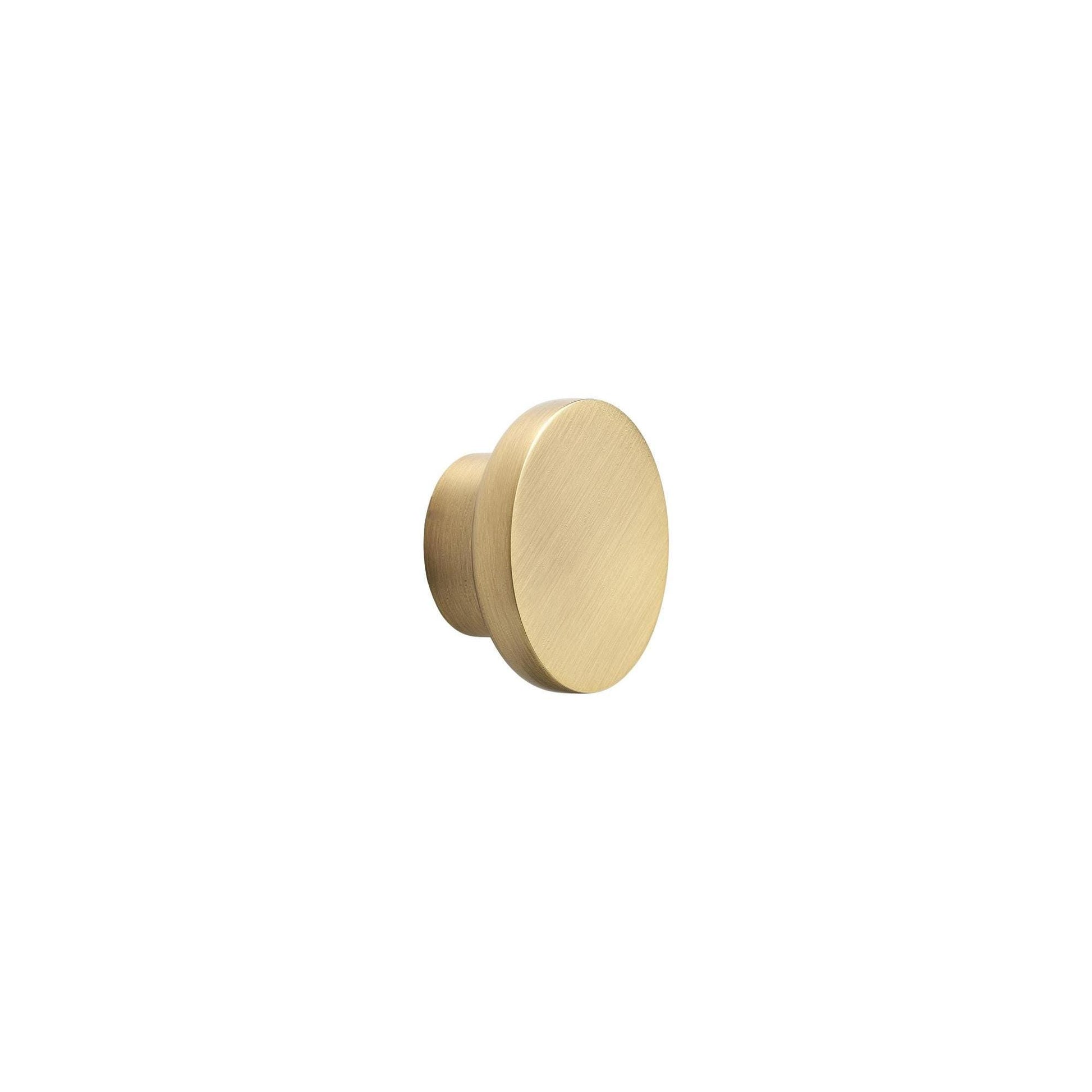 Furnipart Circle Antique Brown, Dark Brushed Gold & Inox Knob 50mm