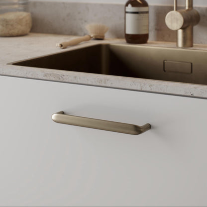 Furnipart Cobra Handle Brushed Brass 160mm & 320mm