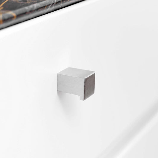 Furnipart Byte Knob Silk Polished Stainless Steel