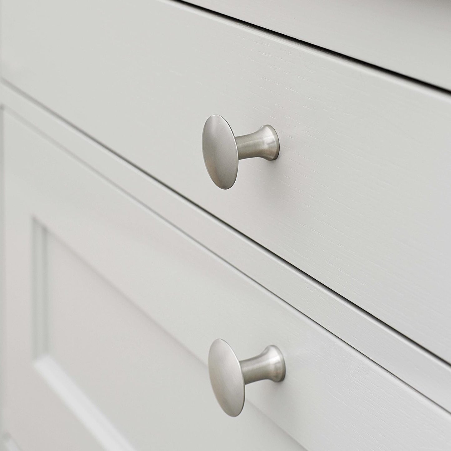 Furnipart Castle Knob Antique Grey Antique Brown Brushed Gold & Inox