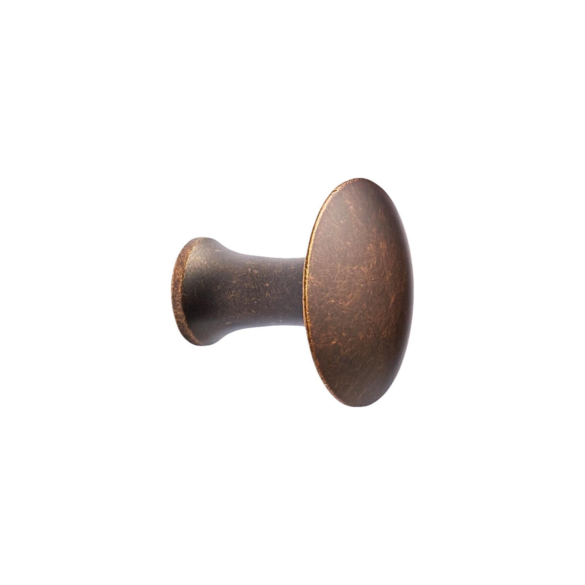 Furnipart Castle Knob Antique Grey Antique Brown Brushed Gold & Inox
