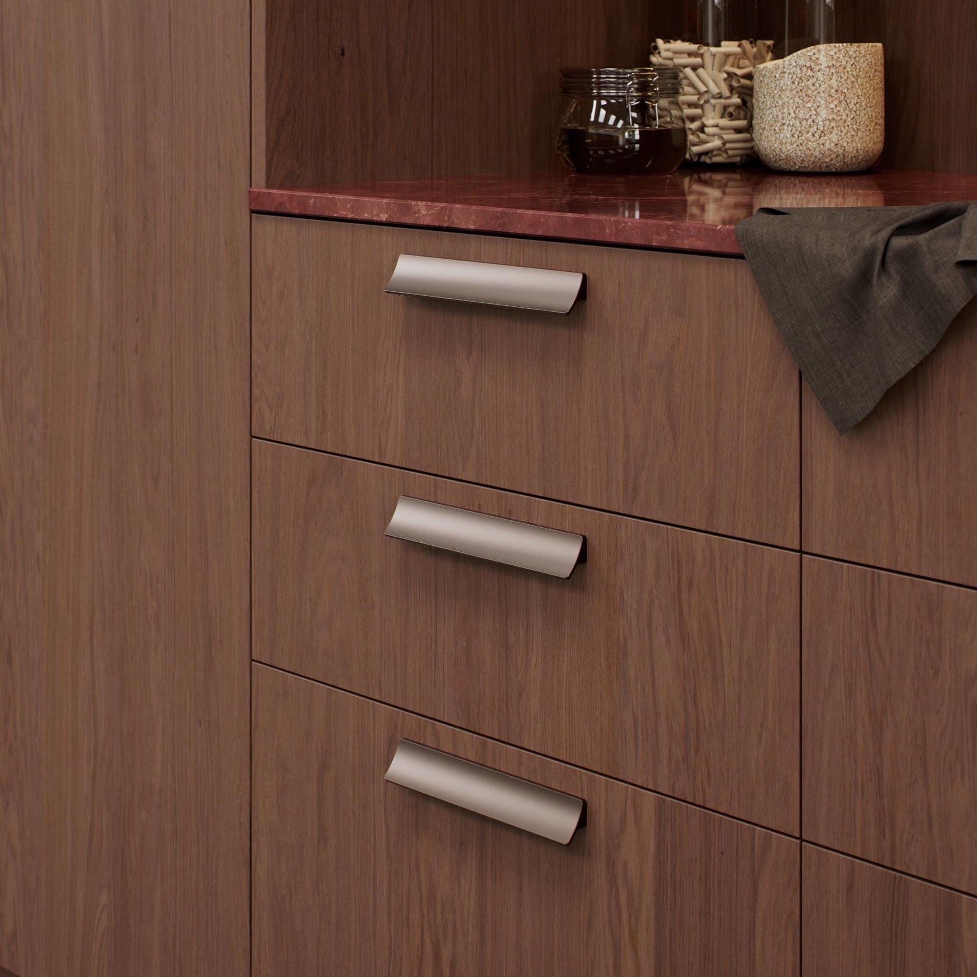 Furnipart Ciel Handle Matt Bronze 50mm 200mm & 600mm