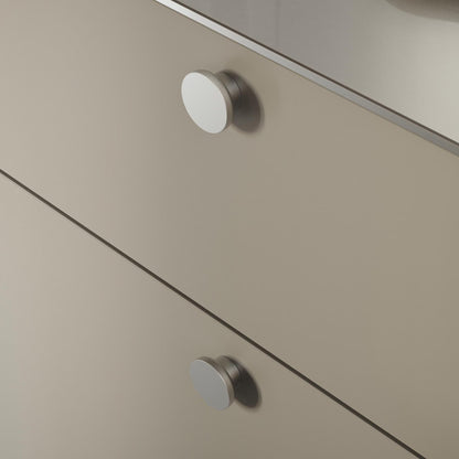 Furnipart Circle Antique Brown, Dark Brushed Gold & Inox Knob 50mm