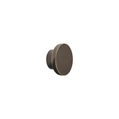 Furnipart Circle Antique Brown, Dark Brushed Gold & Inox Knob 50mm