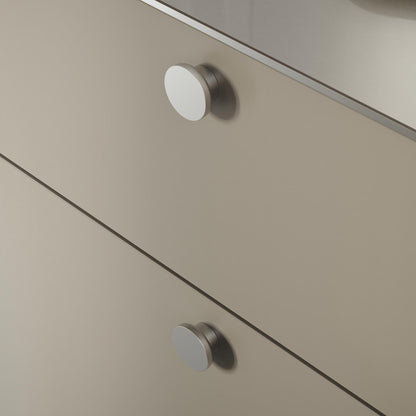 Furnipart Circle Antique Brown, Dark Brushed Gold & Inox Knob 50mm