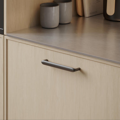 Furnipart Cobra Handle Gun Metal 160mm & 320mm