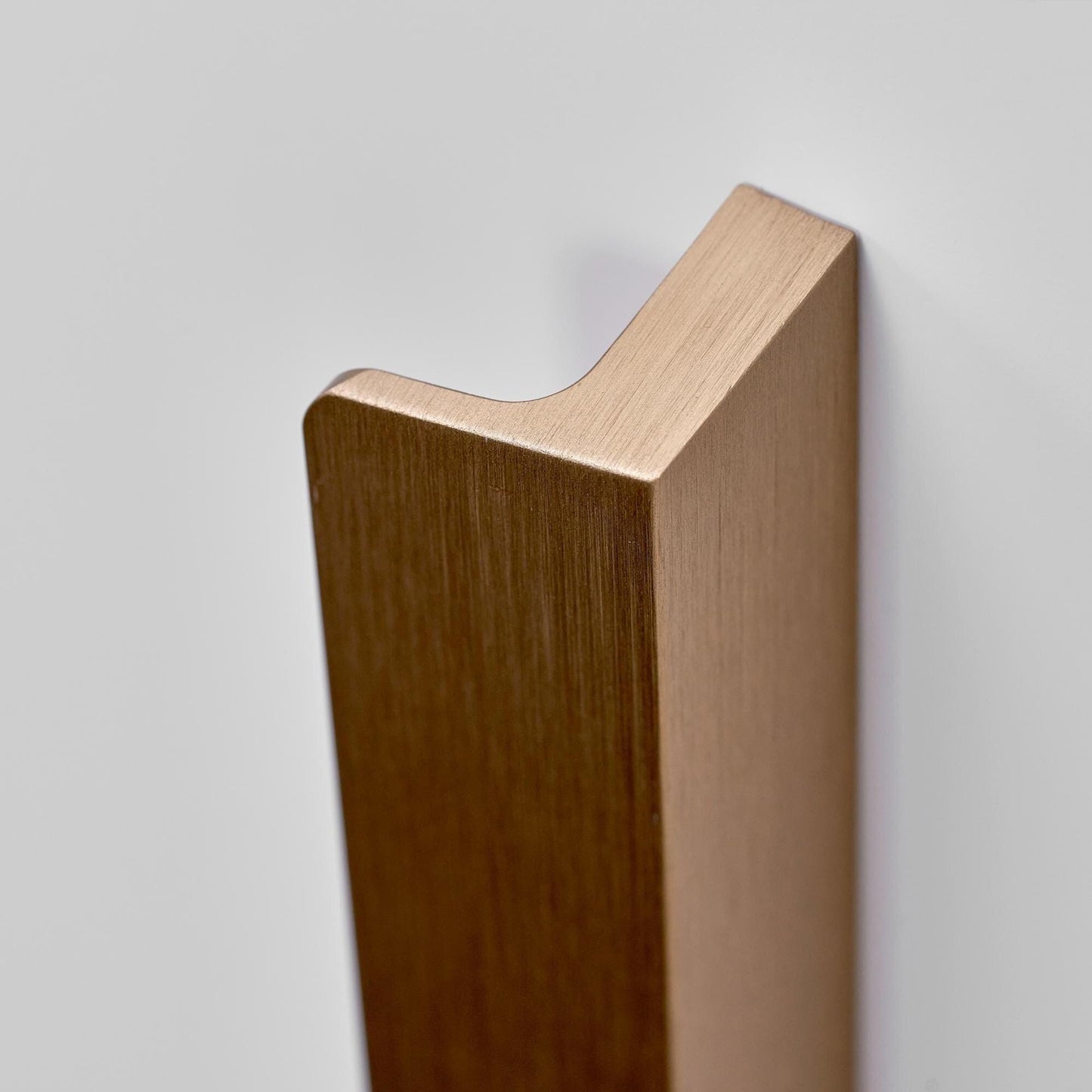 Furnipart Envelope Brushed Brass Handle & Knob 50mm 200mm