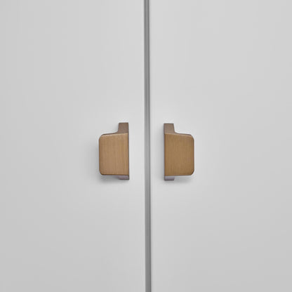 Furnipart Envelope Brushed Brass Handle & Knob 50mm 200mm