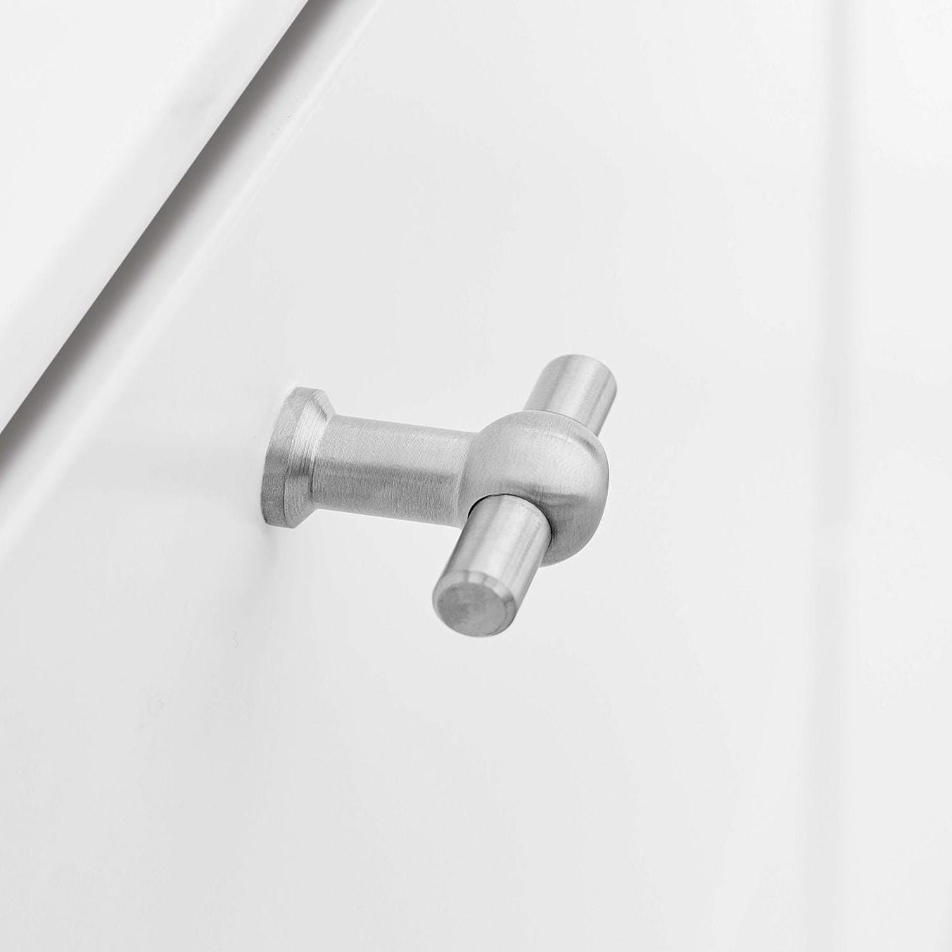 Furnipart Curtain T-Knob Inox