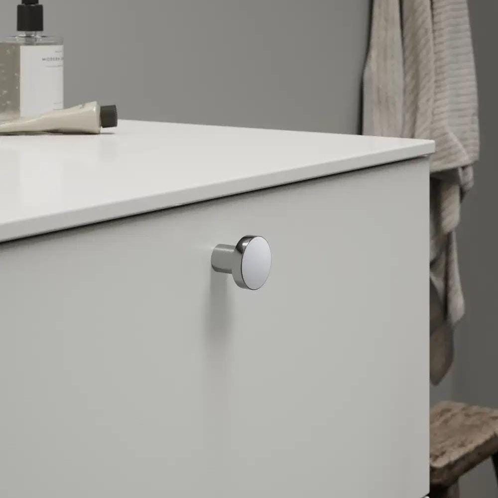 Furnipart Dot Round Knob Bright Chrome 30mm