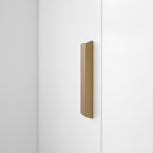 Furnipart Envelope Brushed Brass Handle & Knob 50mm 200mm