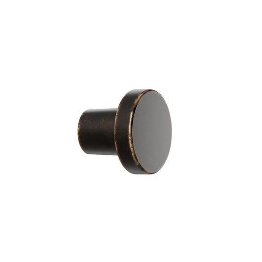 Furnipart Dot Round Knob Antique Brown 30mm