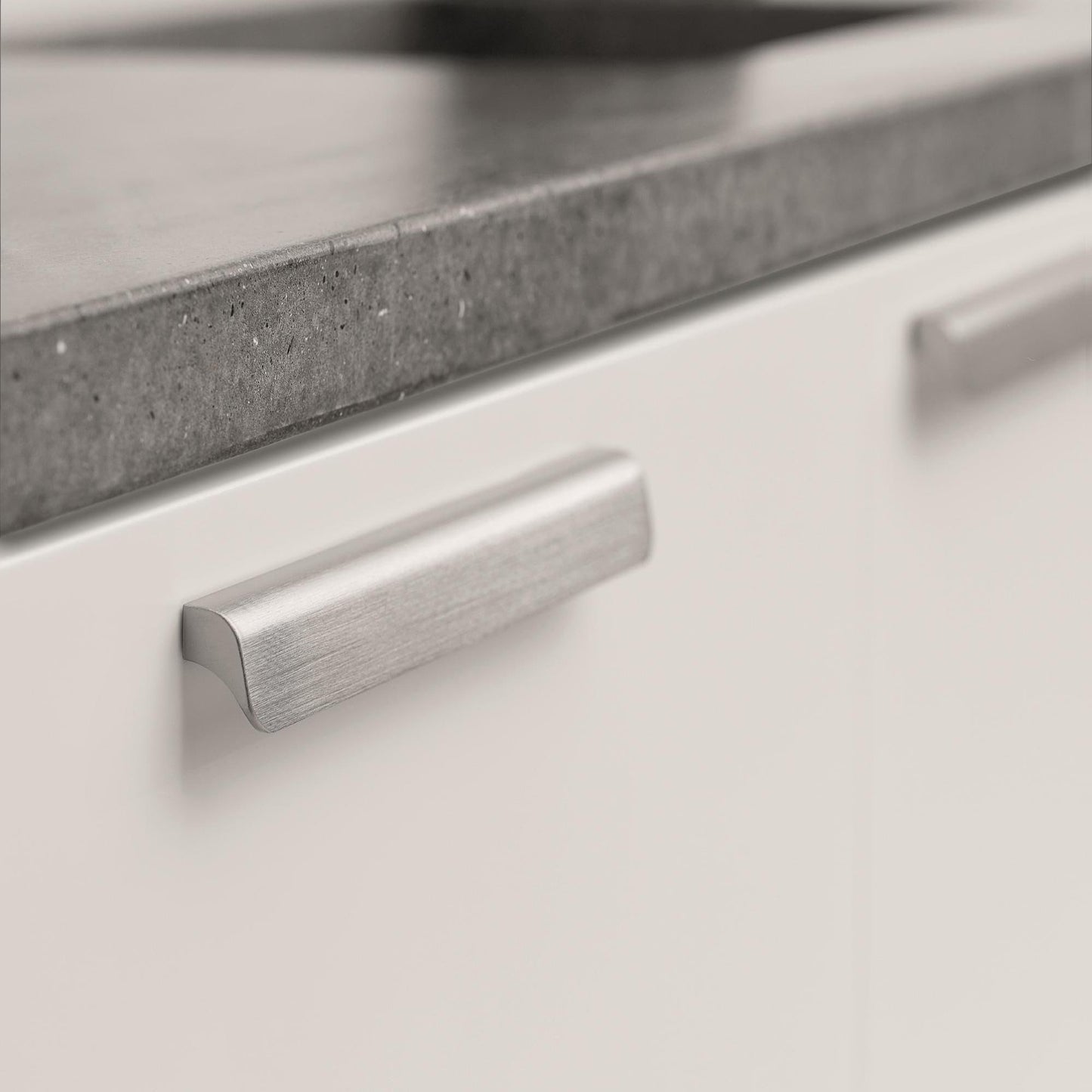 Furnipart Fall Inox Handle & Knob 16mm 128mm 224mm