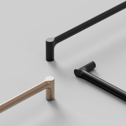 Furnipart Filo Handle Brushed Brass & Matt Black 160mm
