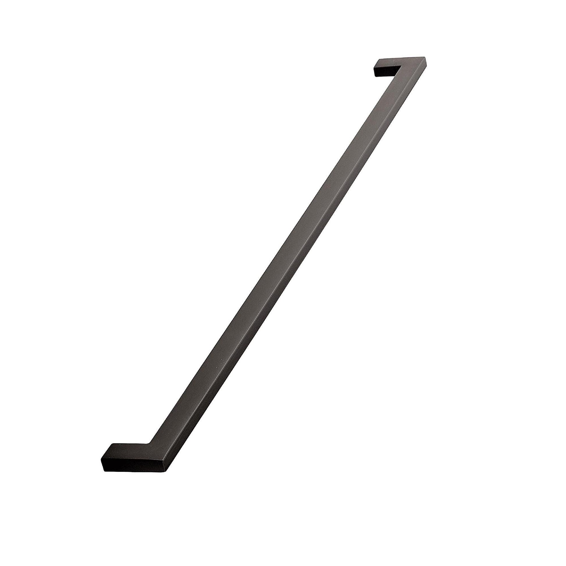 Furnipart Flat Handle Matt Black 128mm 192mm 256mm 448mm