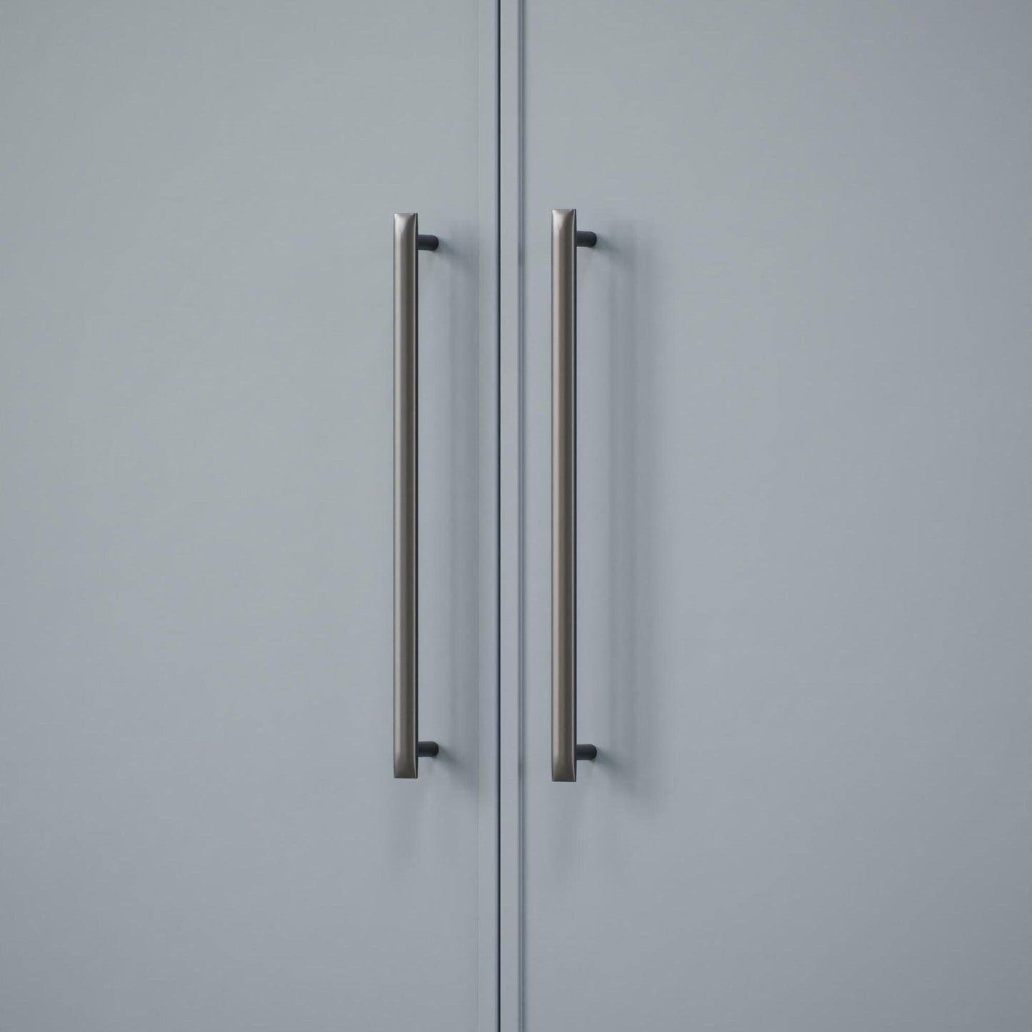 Furnipart Flow Gun Metal Handle 160mm, 320mm & Knob