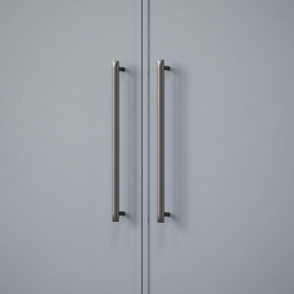 Furnipart Flow Gun Metal Handle 160mm, 320mm & Knob