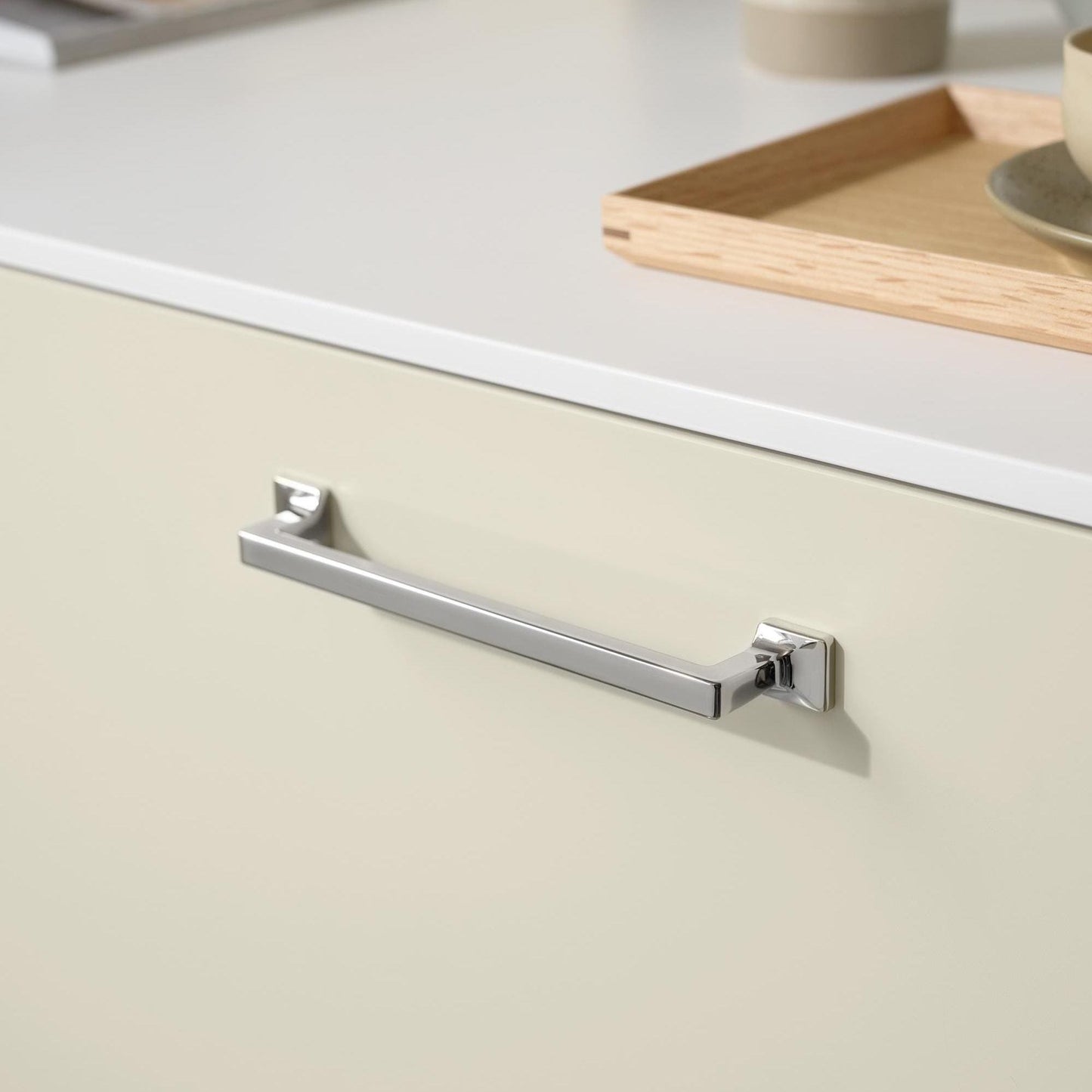 Furnipart Heritage Bright Nickel Handle 160mm, 320mm & Knob