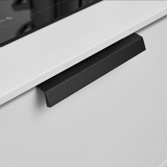 Furnipart Bench Brushed Matt Black Profile Trim Handle 40mm & 200mm