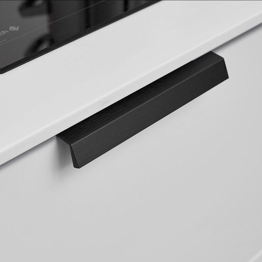 Furnipart Bench Brushed Matt Black Profile Trim Handle 40mm & 200mm