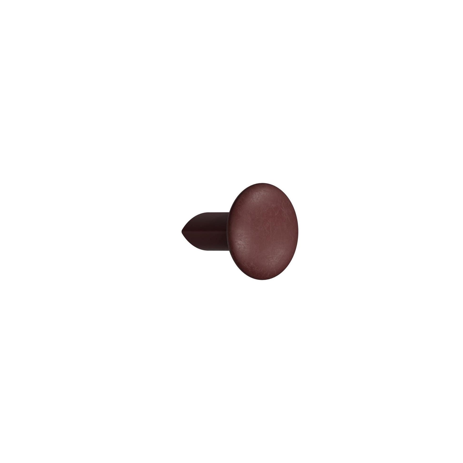 Furnipart Recycled Handle & Knob Volumi Matt Maroon Red Sea Plastic Eco Friendly