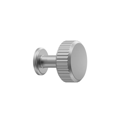 Furnipart Villa Fluted Handle & Knob Inox 128mm 192mm Round Knob T- Knob