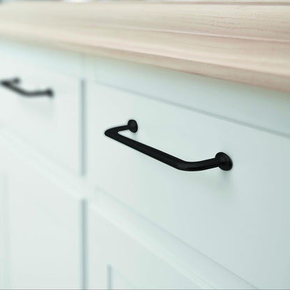 Furnipart U-Turn Handle Matt Black 160mm