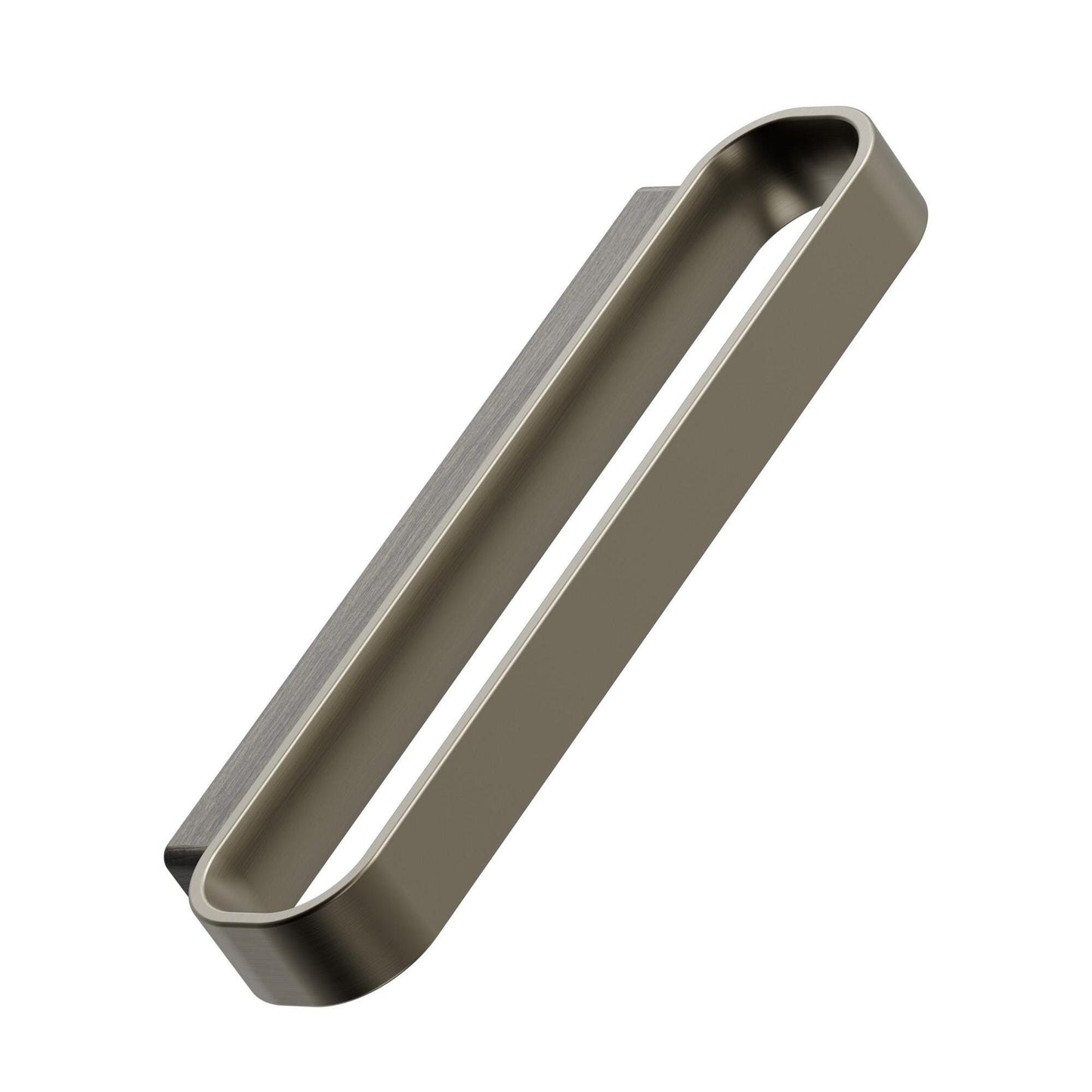 Furnipart Race Dark Brown Oak & Brushed Brass Wood Handle 32mm 96mm