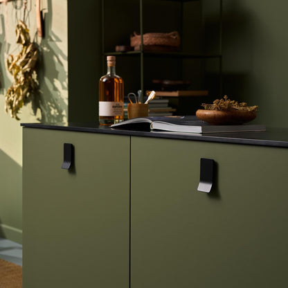 Furnipart Leaf Horizontal & Vertical Matt Black