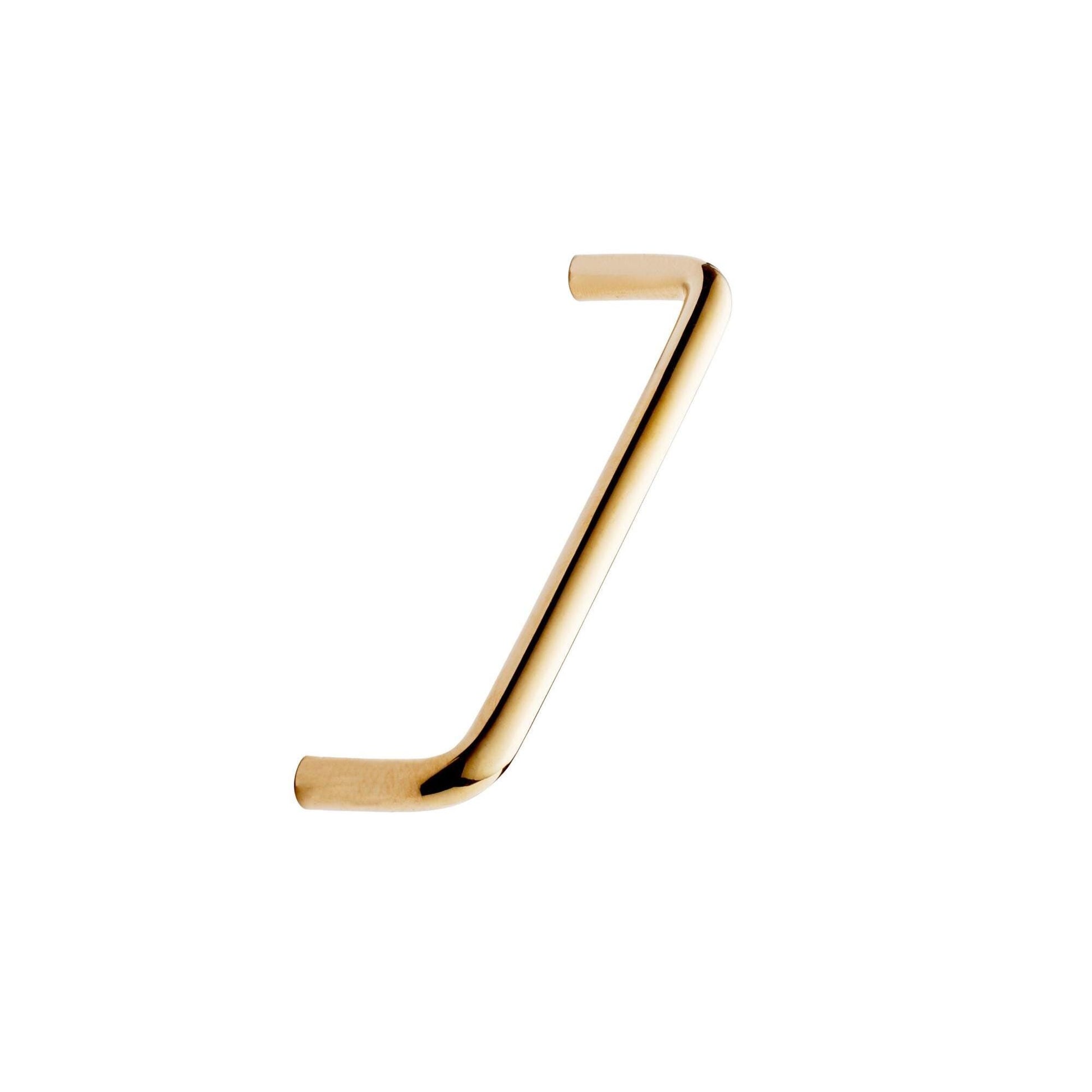 Furnipart Tubular Handle Untreated Brass 96mm & 128mm