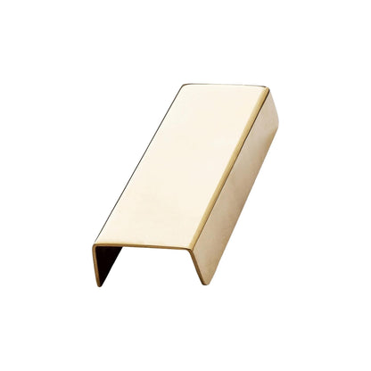 Furnipart Patina Profile Handle Untreated Brass 45mm & 120mm