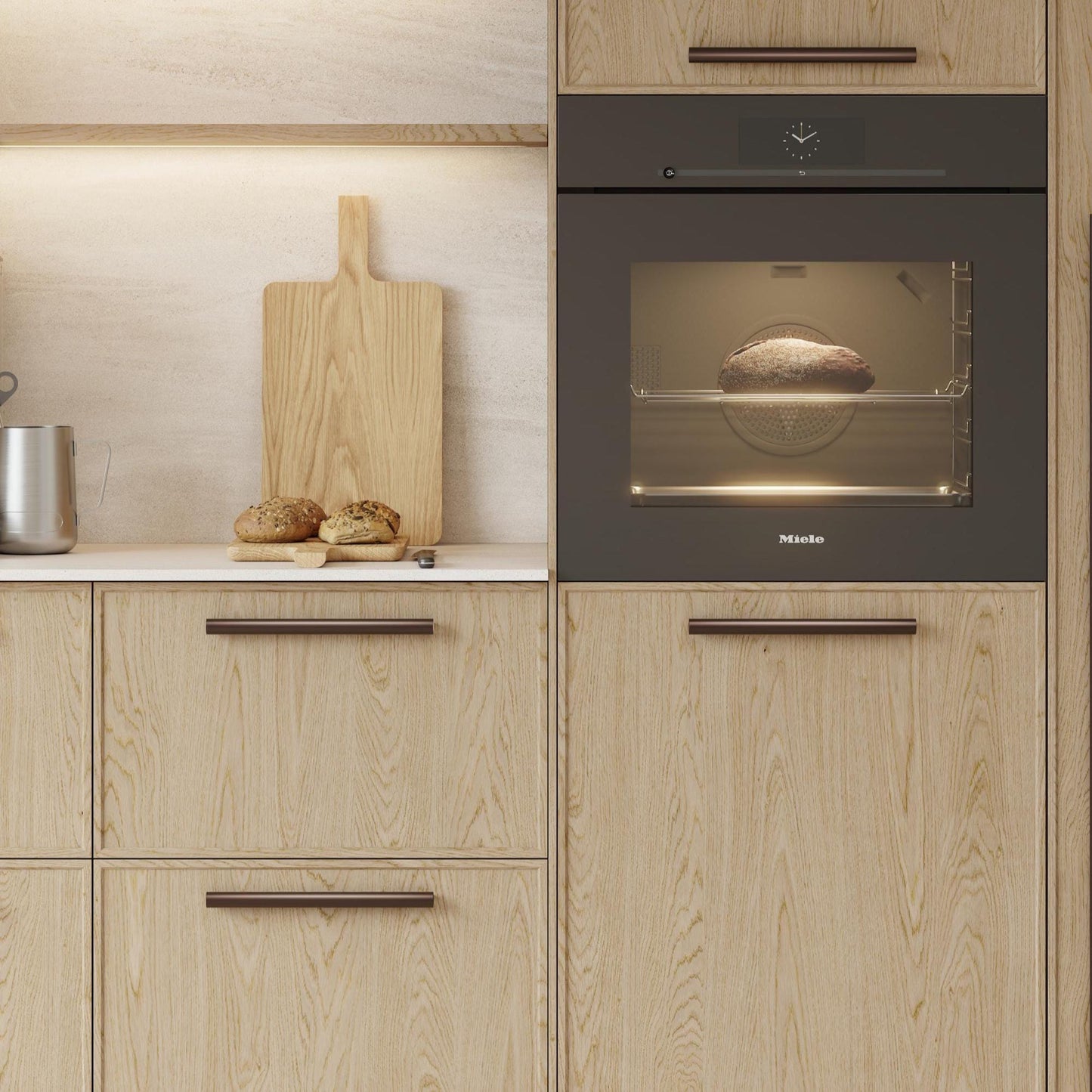 Furnipart Lucente Matt Bronze Handle 100mm 300mm & 1200mm